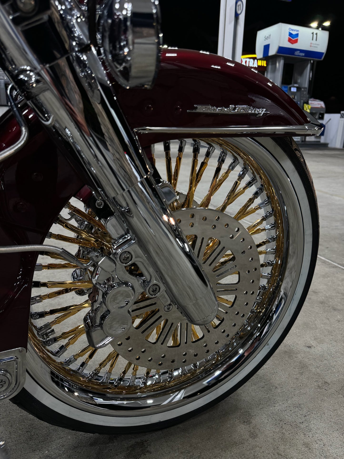 DUAL DISC Smooth Forks Chrome