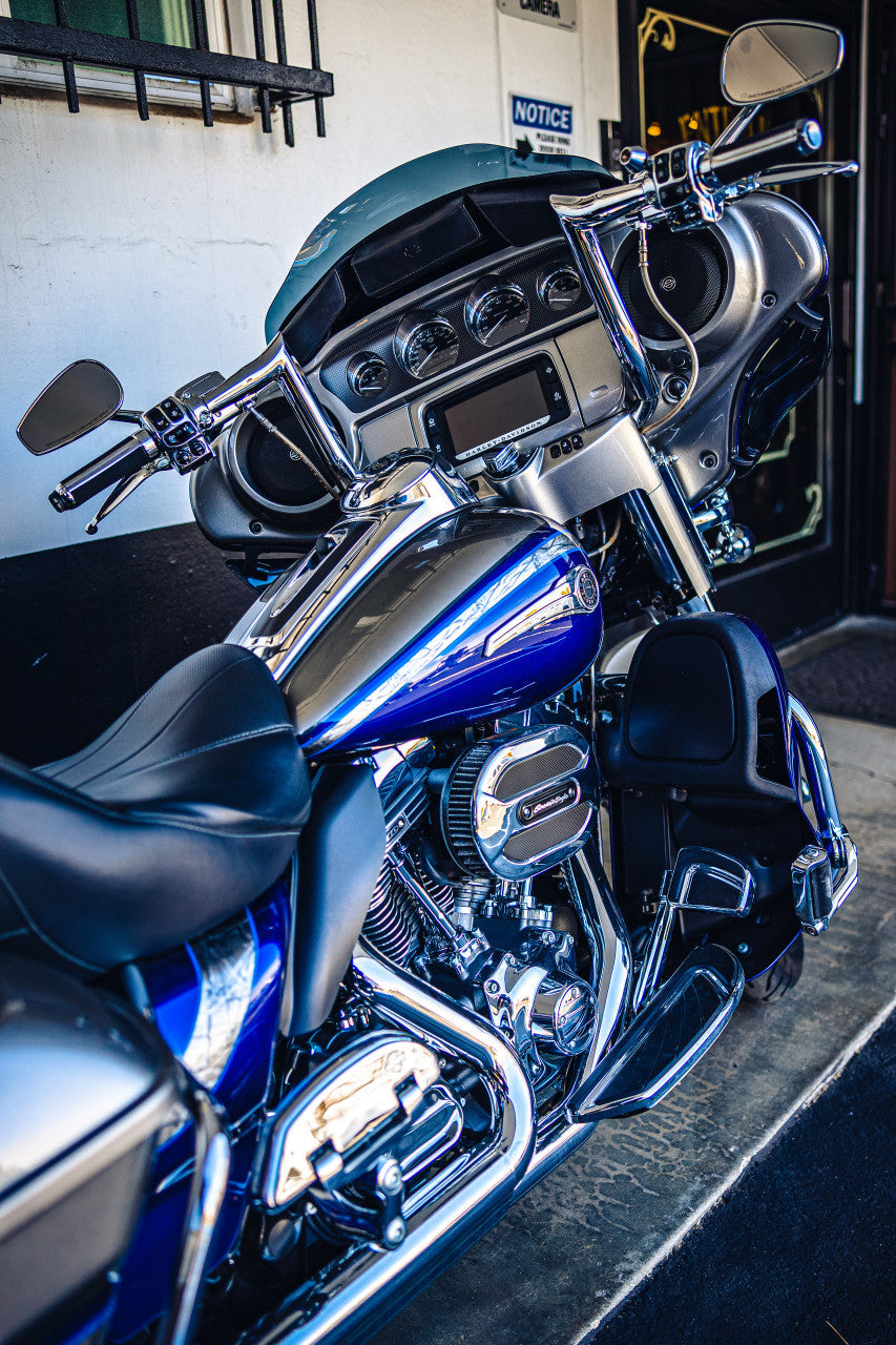 12” Chrome Meathook Handlebar
