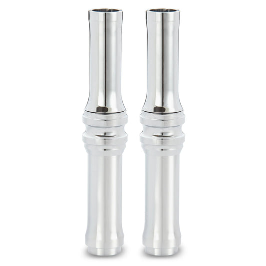 10-GAUGE PUSHROD TUBE COVERS CHROME