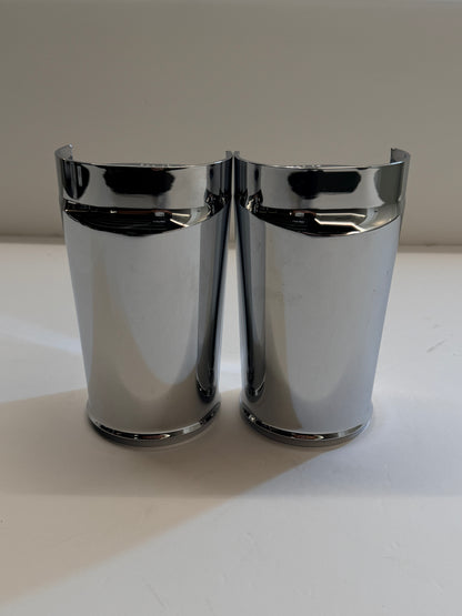 Arlen Ness Smooth Chrome Fork Boots – Harley Touring FLT 1986-2013