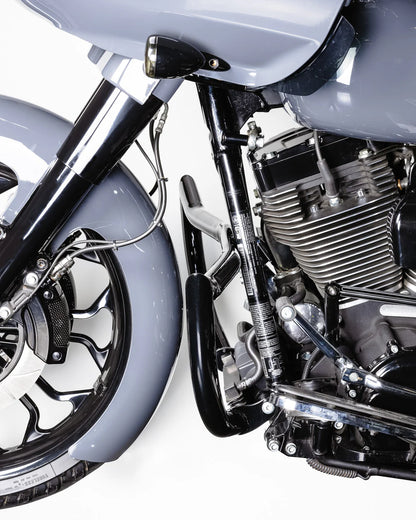 2009+ Touring Meathook Engine Guard – Black (Low)