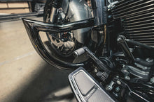 2024+ Touring Meathook Engine Guard – Black Chrome (Low)