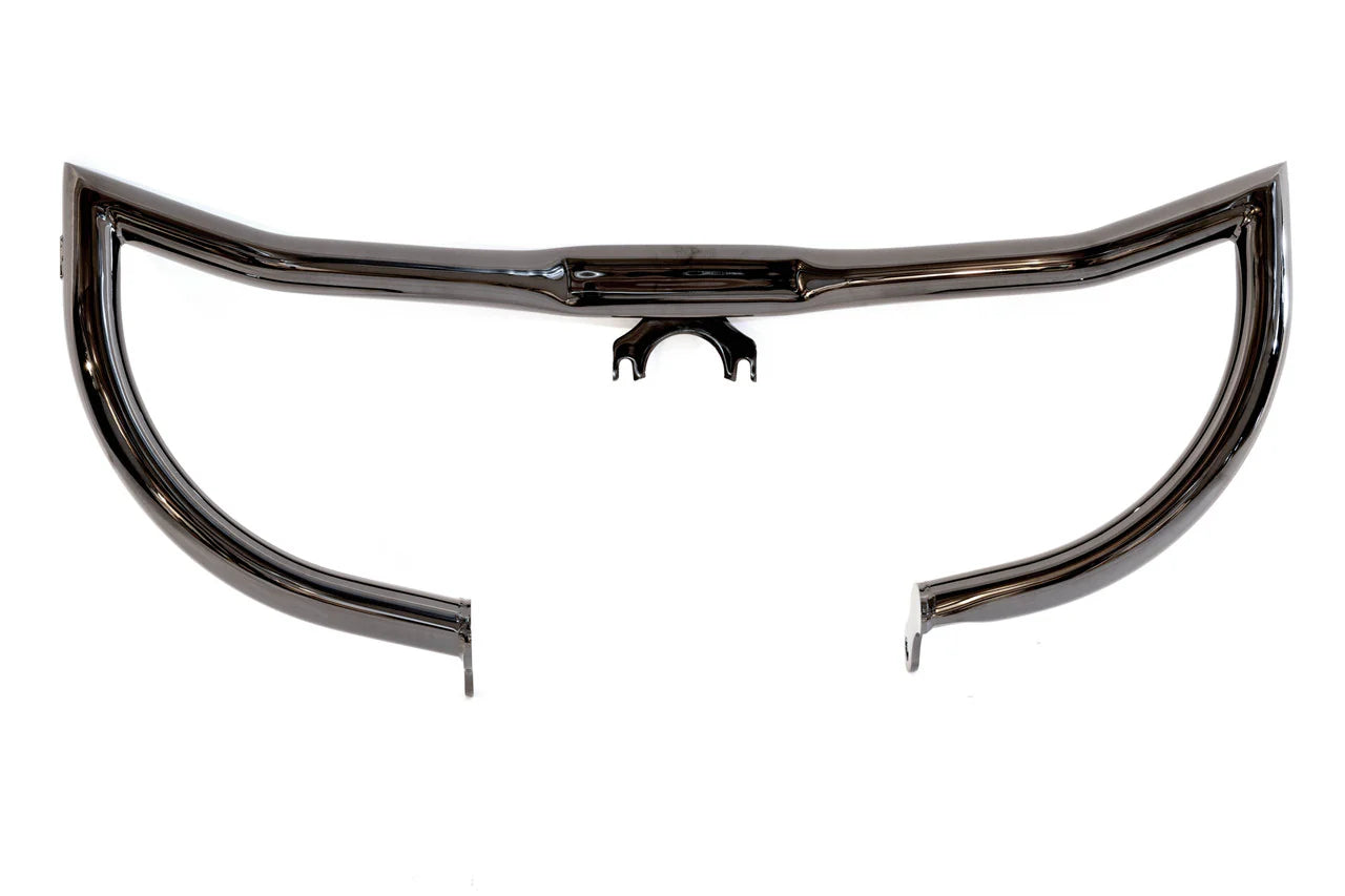 2024+ Touring Meathook Engine Guard – Black Chrome (Low)