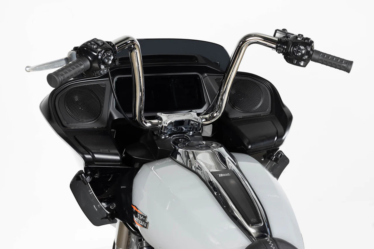 2024+ Road Glide Traditional Handlebars – Chrome Finish