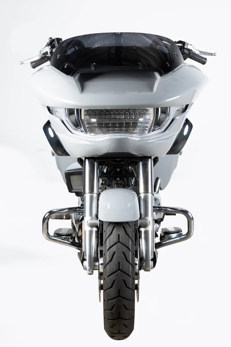 2024+ Road Glide Traditional Handlebars – Chrome Finish