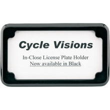 Beveled License Plate Frame - BLACK