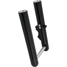 DUAL DISC Smooth Fork Legs Black