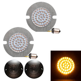 LED REAR Turn Signals for Harley-Davidson® | 1156 Base, Flat Lens