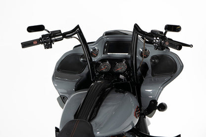 14” Black Meathook Handlebar