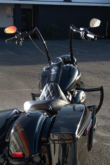 1997-2023 Touring Meathook Engine Guard – Black (High)