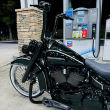 Softail Chrome Smooth Lip with Twisted Spokes