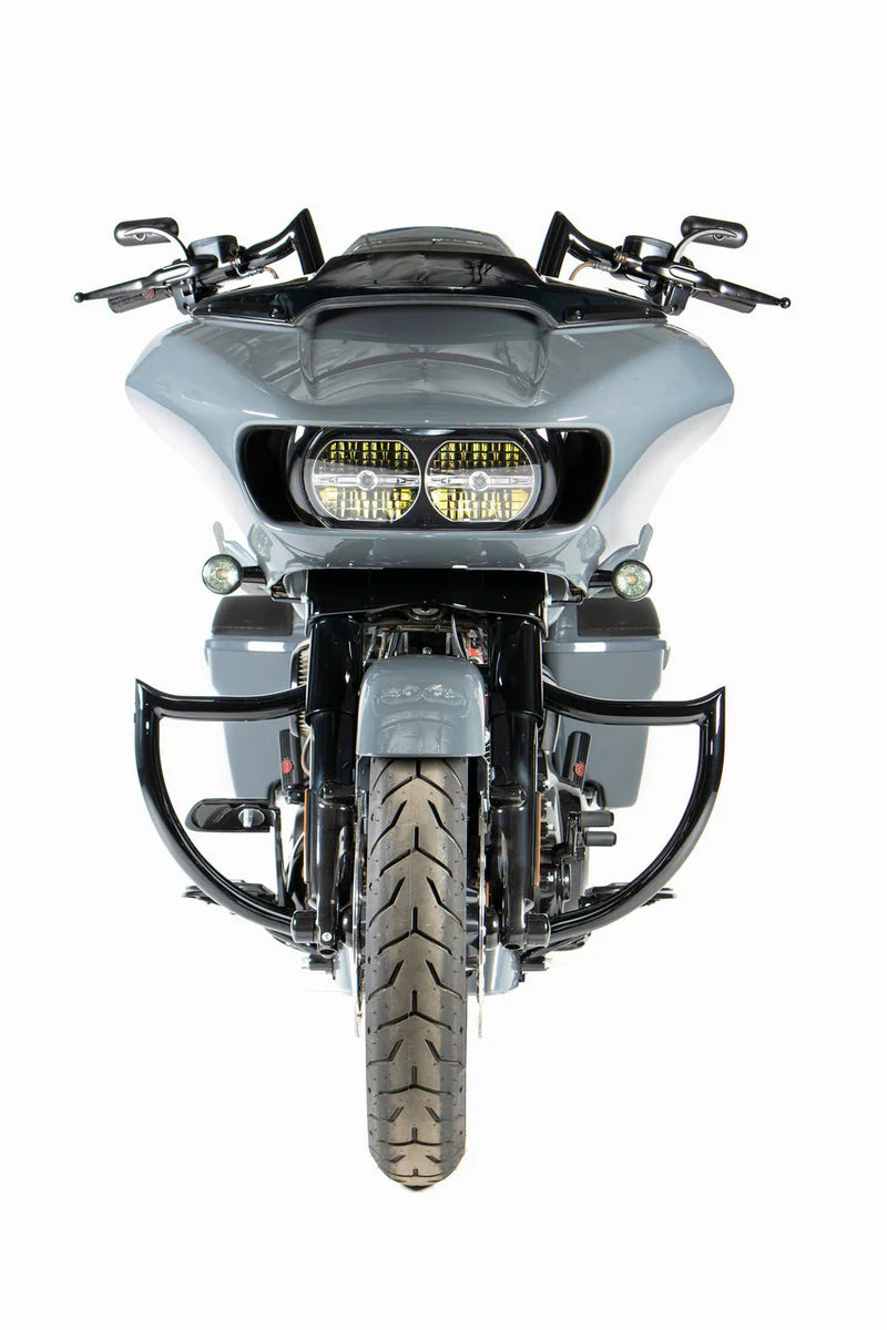 1997-2023 Touring Meathook Engine Guard – Black (High)