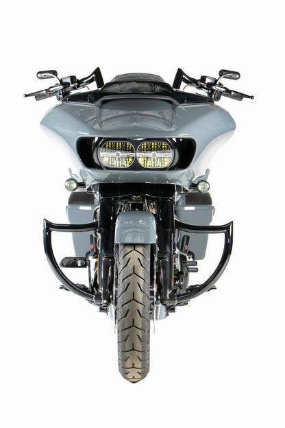 1997-2023 Touring Meathook Engine Guard – Black (High)