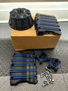 08- 16 Touring - Rocker Box Cover - Air breather - push rod base cover