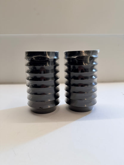 Arlen Ness Retro Fork Boot Covers Black – Harley Touring FLHT 1986-Up