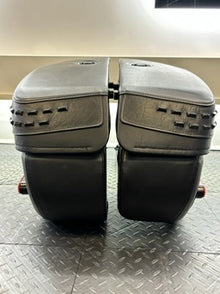 Used OEM Leather Saddlebags Softail 2018 to present