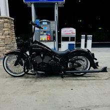 Softail Chrome Smooth Lip with Twisted Spokes