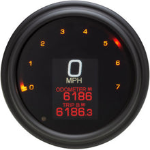 SOFTAIL / TOURING Tank Speedometer - Black Bezel - 4.5"