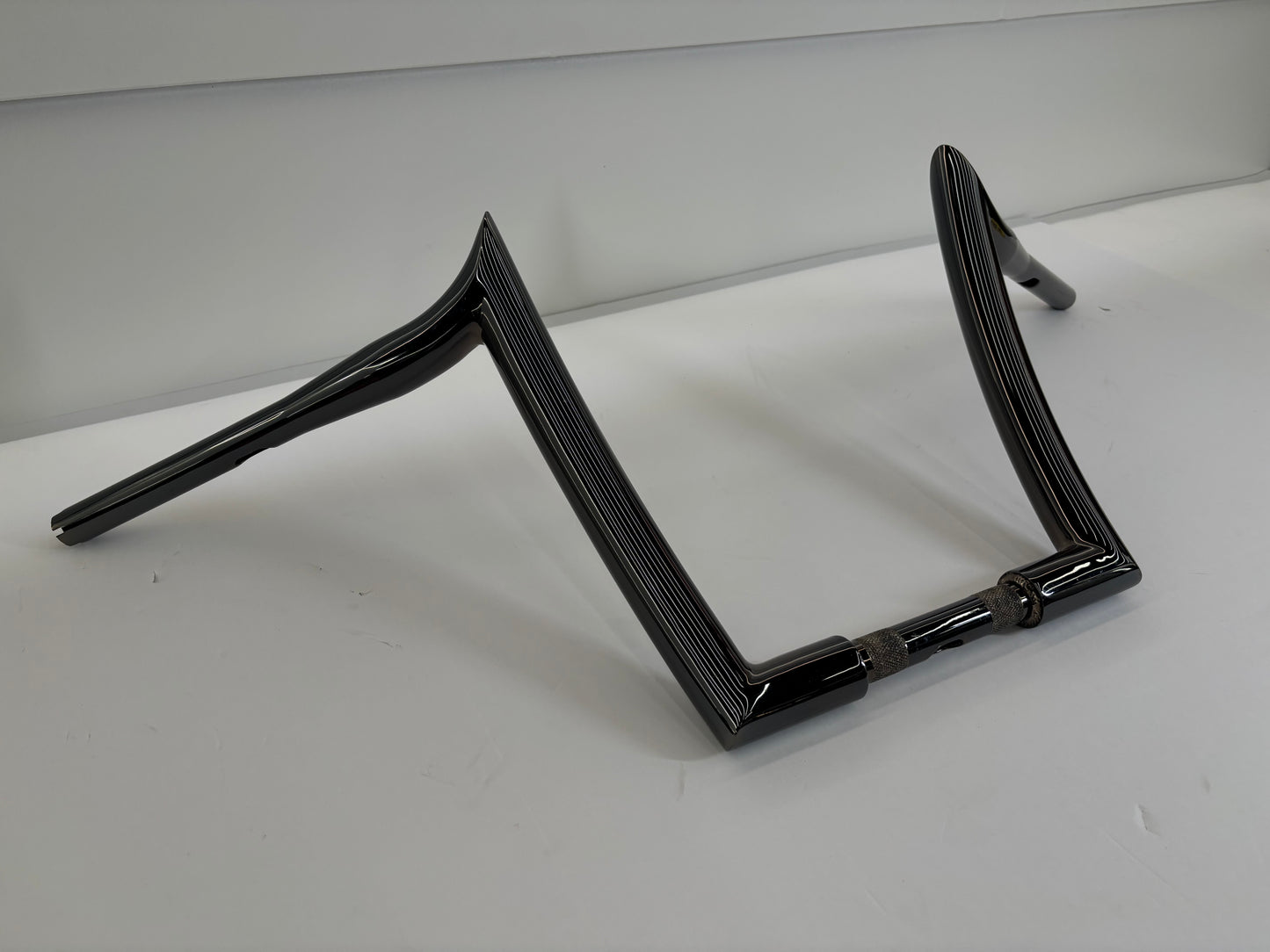 12” Meat Hook Handlebars – Black Chrome