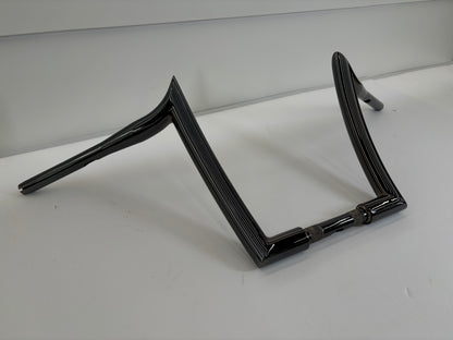 12” Meat Hook Handlebars – Black Chrome
