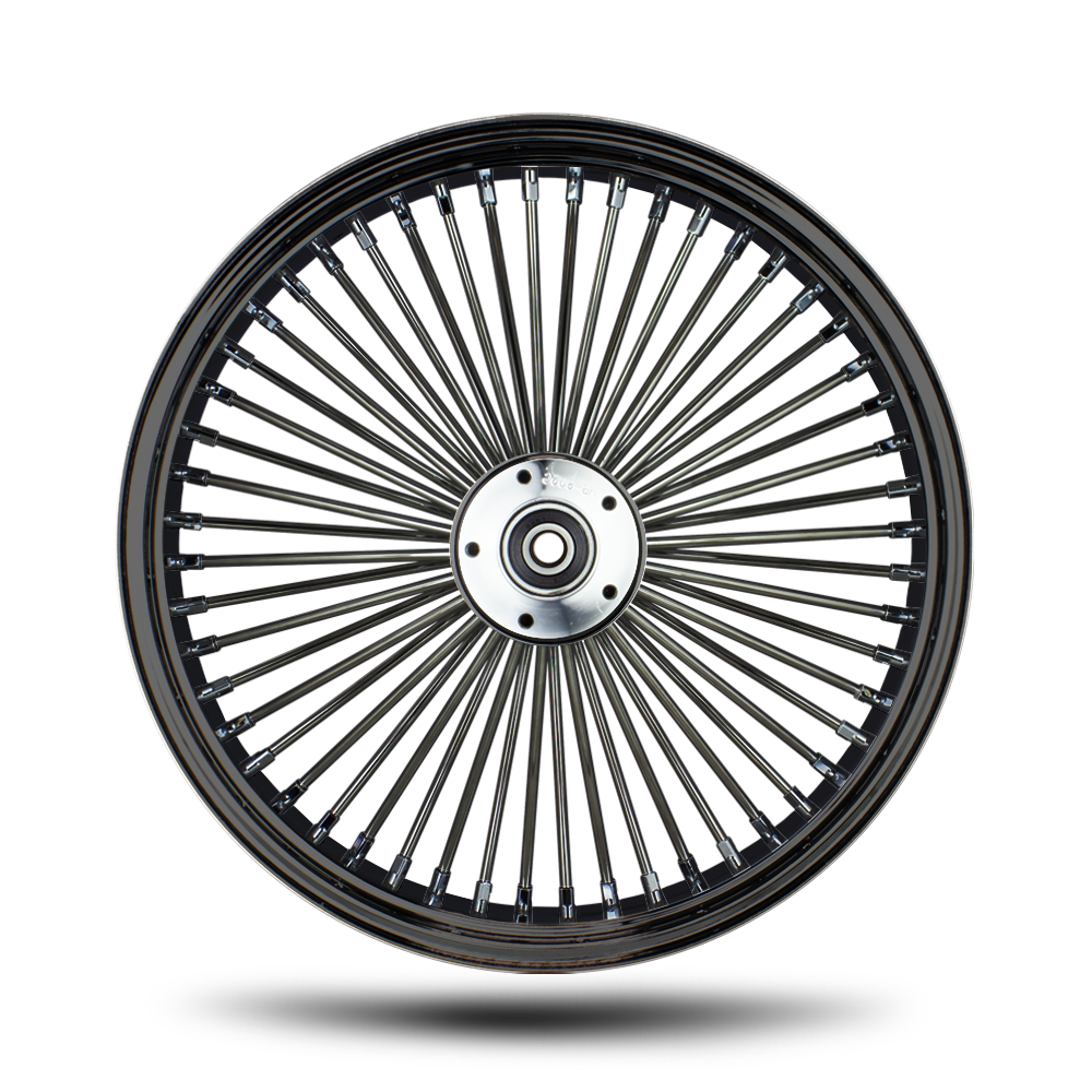 All Black Smooth Spokes