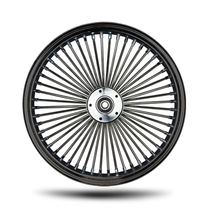 All Black Smooth Spokes