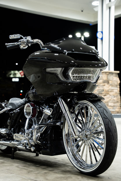 23' Chrome Wide Spoke Wheel Package