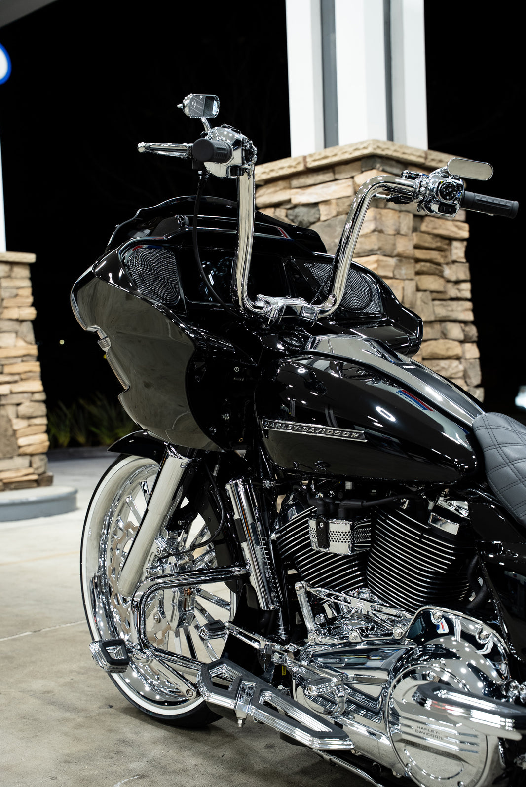 Harley Handlebar Risers | Long Beach Custom Baggers – Long Beach Custom ...