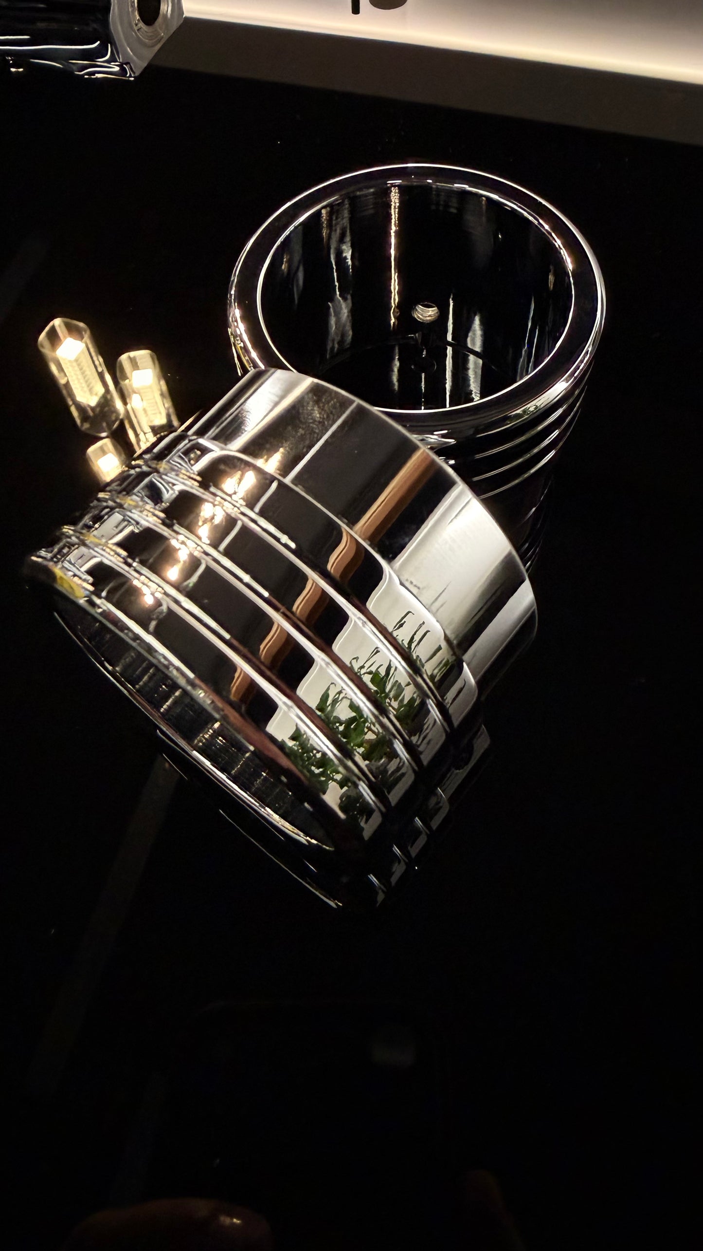 Exhaust Tips Chrome or Black - Softail Or Touring Models