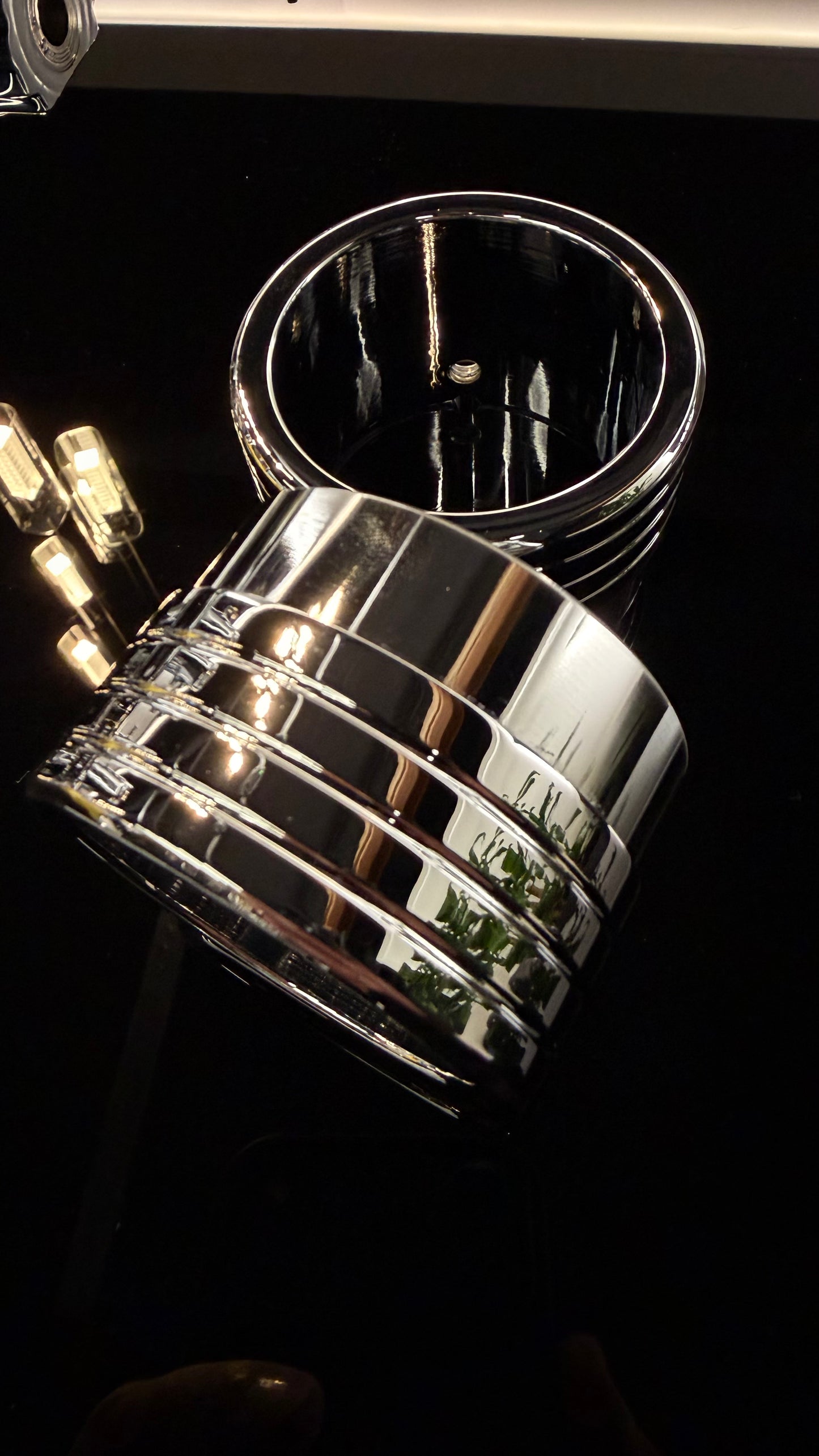 Exhaust Tips Chrome or Black - Softail Or Touring Models