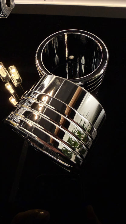 Exhaust Tips Chrome or Black - Softail Or Touring Models