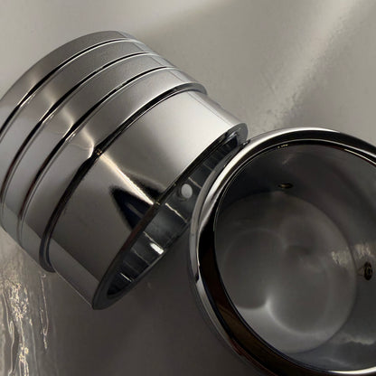 Exhaust Tips Chrome or Black - Softail Or Touring Models