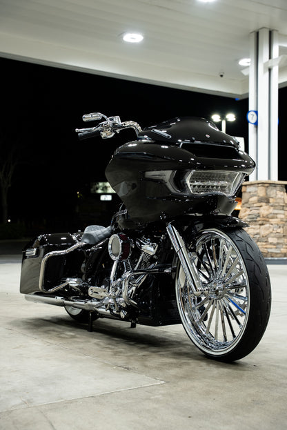 23' Chrome Wide Spoke Wheel Package