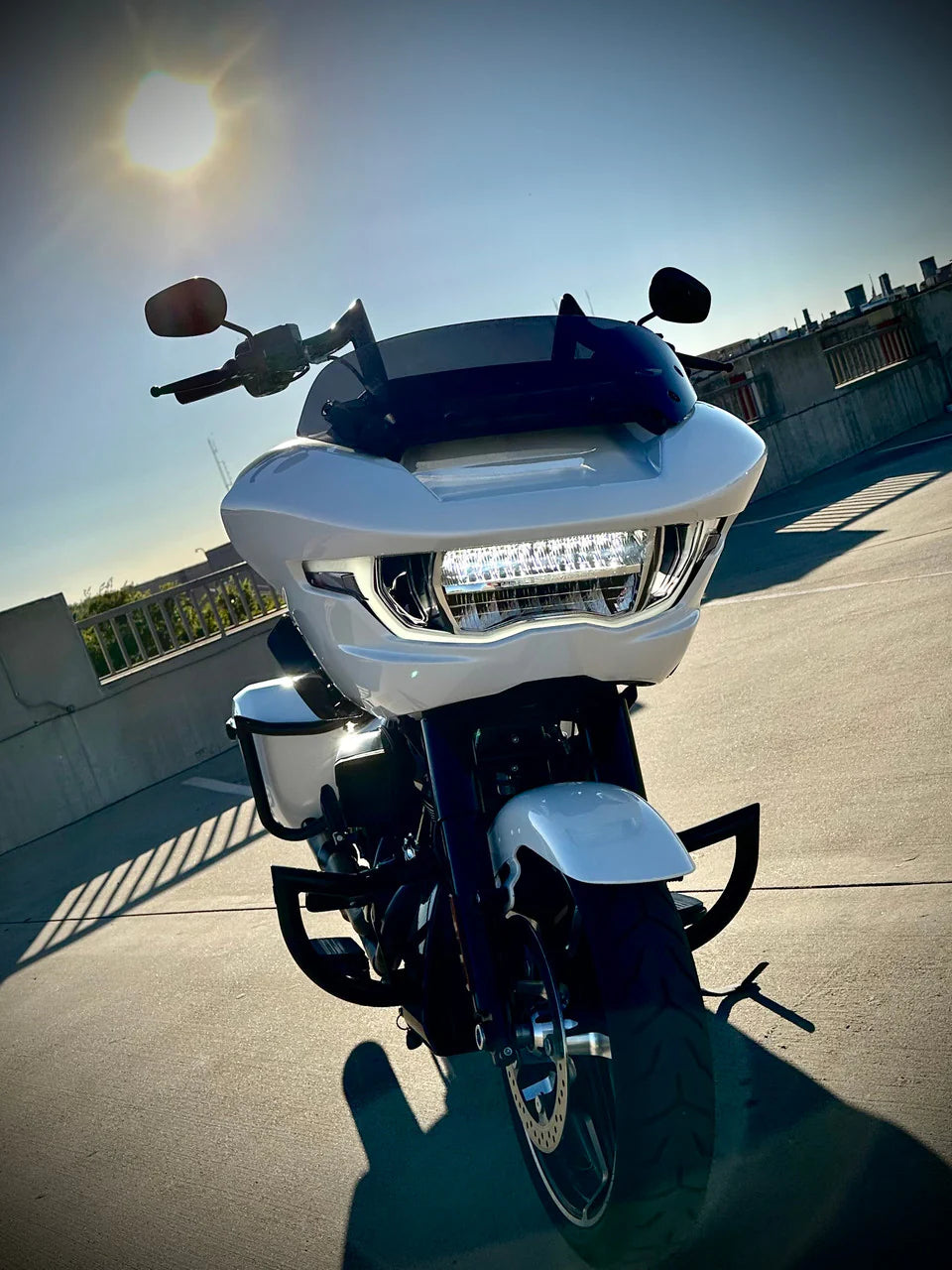 2009+ Touring Meathook Engine Guard – Black (Low)