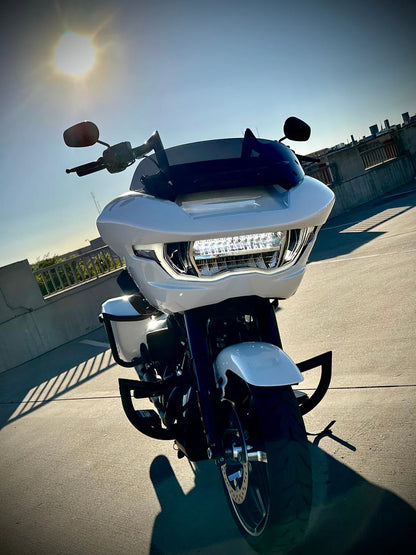 2009+ Touring Meathook Engine Guard – Black (Low)