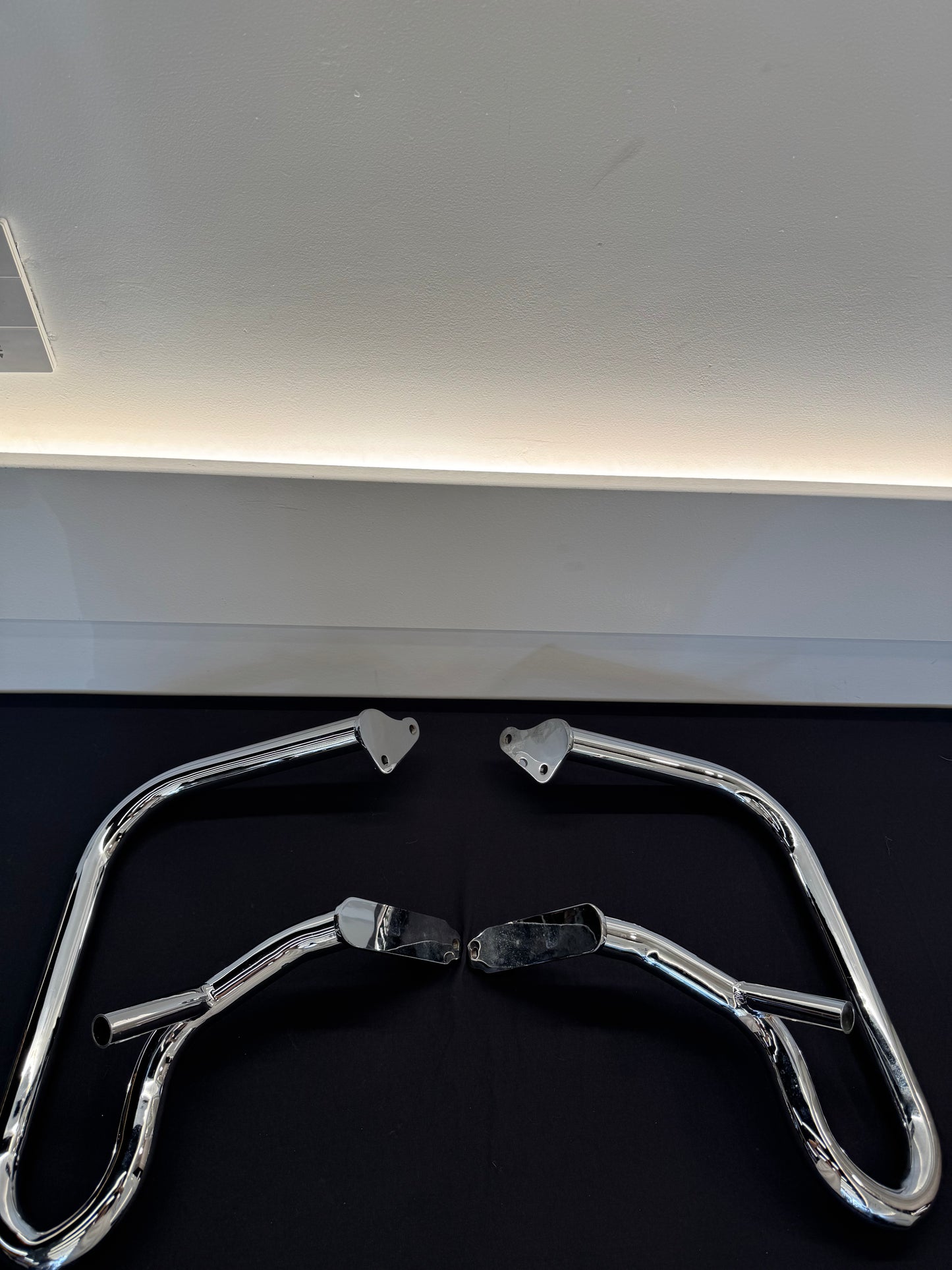Softail Rear Bags for Softail with Bag Rails