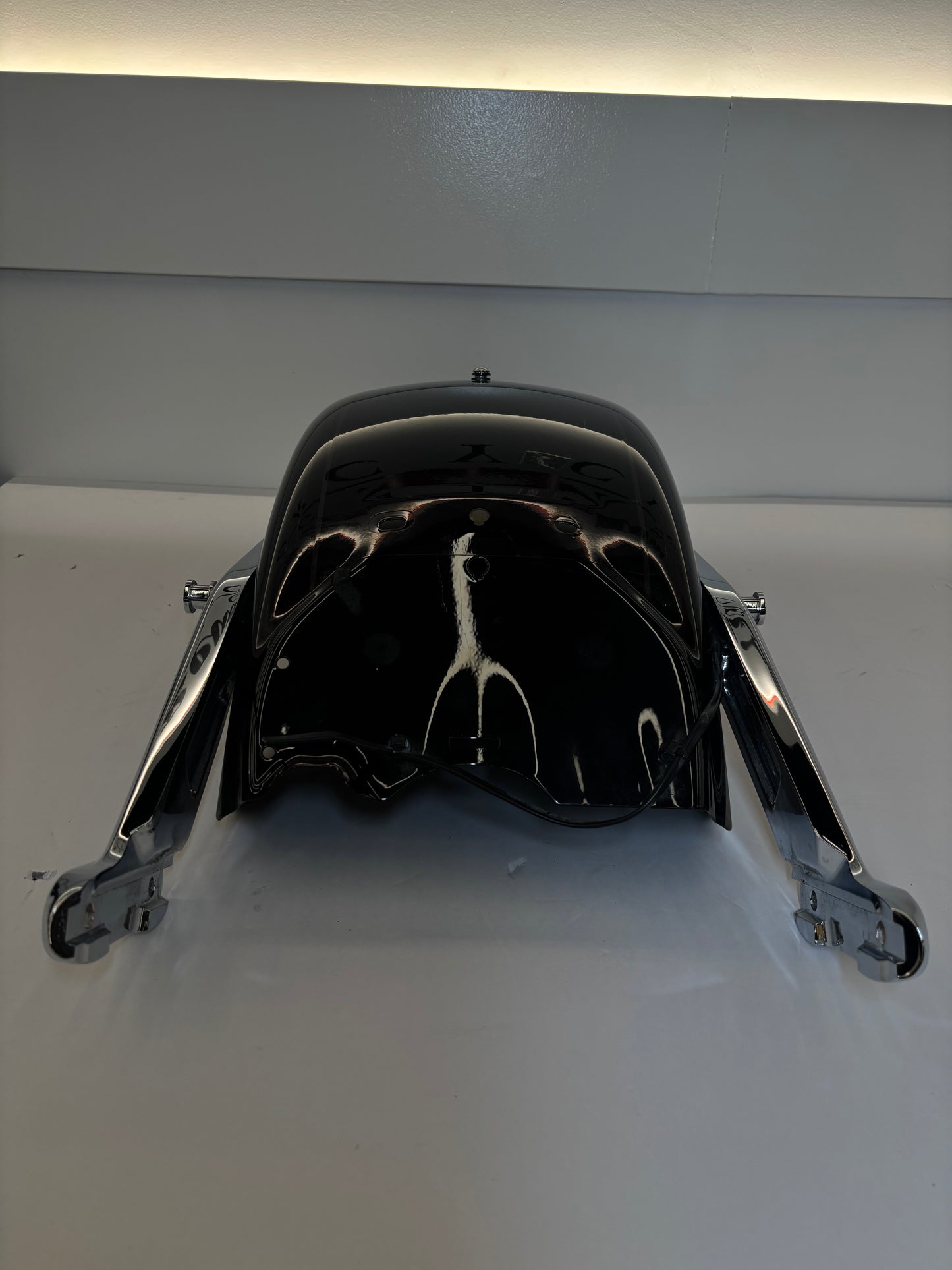 2018+ Harley Fat Boy Rear Fender – OEM Black