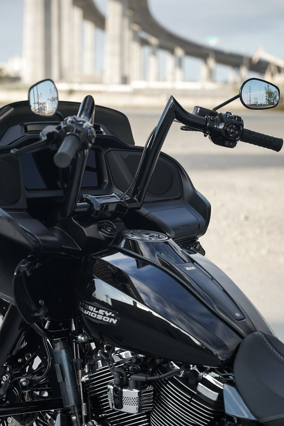 Harley Handlebar Risers | Long Beach Custom Baggers – Long Beach Custom ...