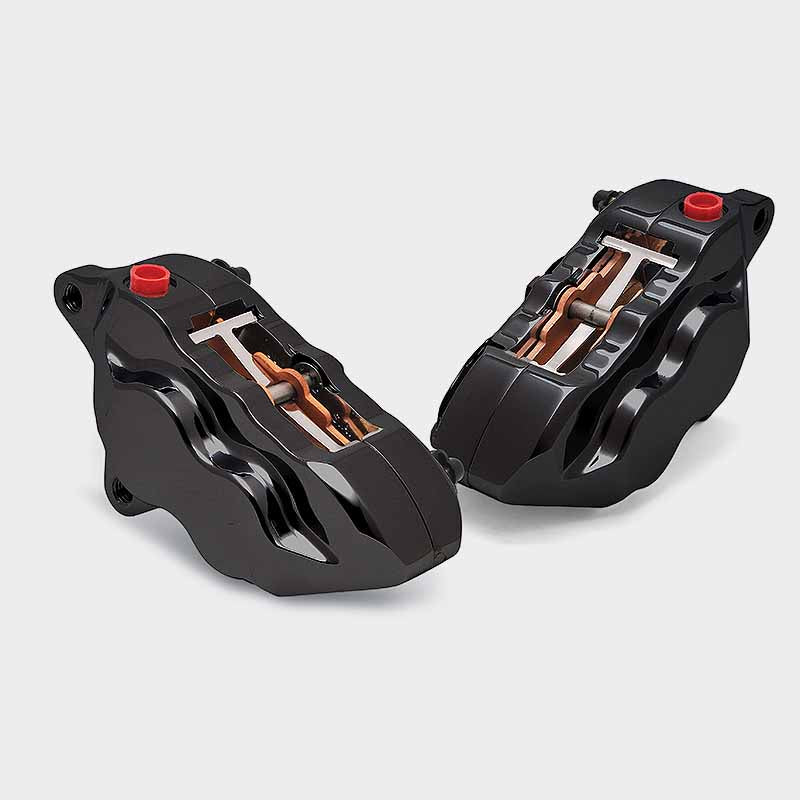 Touring Black Front Calipers Dual Disc