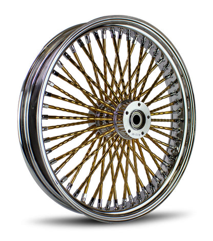 2024+ Touring All Chrome / GOLD Diamond Spokes