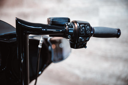 14” Black Meathook Handlebar