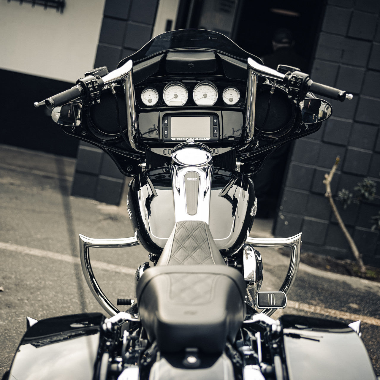 14” Chrome Meathook Handlebar