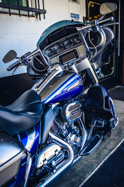 12” Chrome Meathook Handlebar