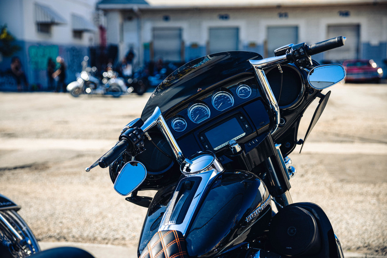 12” Chrome Meathook Handlebar