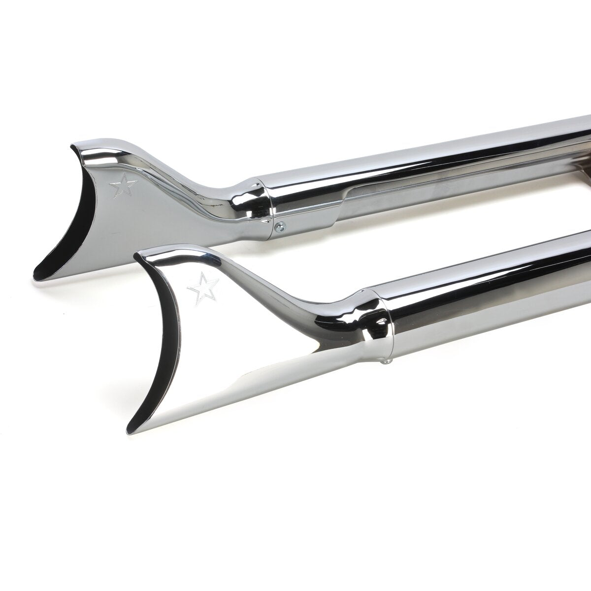 2017-present Touring 36' Headers & Fishtails (complete Chrome system) NEW!!