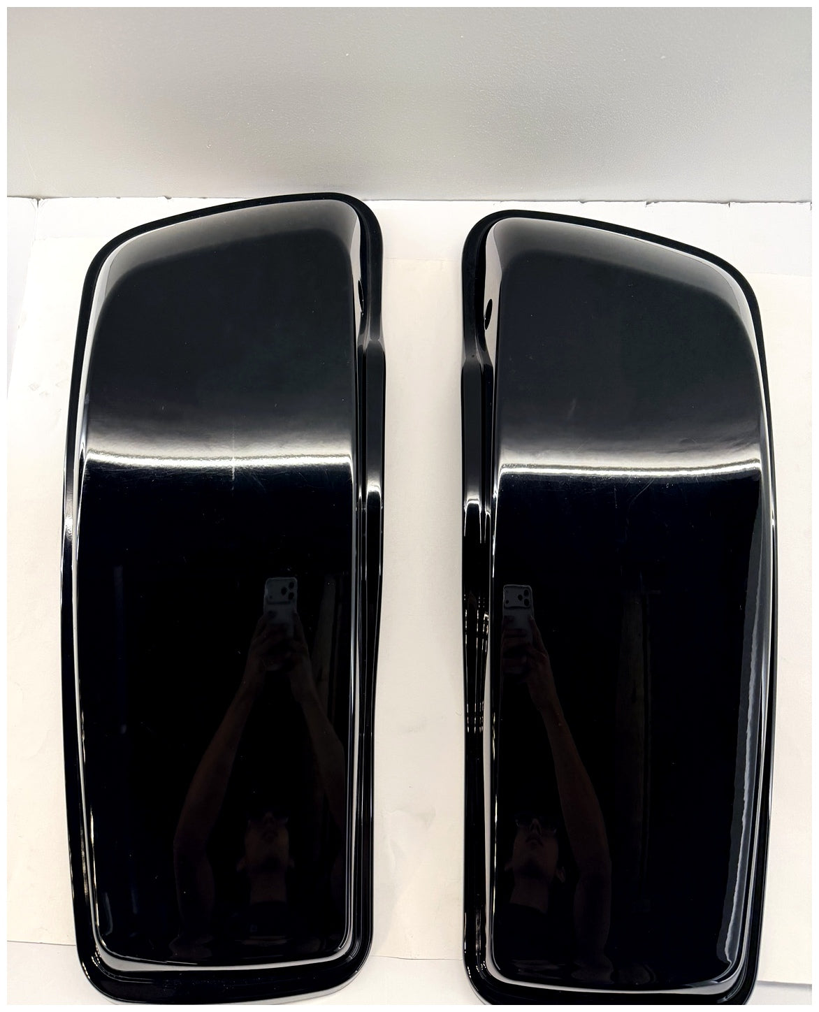 Harley-Davidson Stretched Saddlebags with Speaker Lids – Black