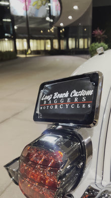 Beveled License Plate Frame - Chrome