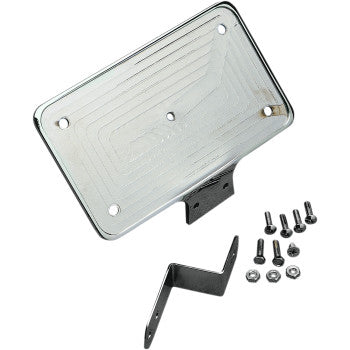 Laydown License Plate Mount