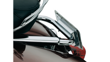 Laydown License Plate Frame Chrome