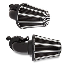Monster Sucker Air Cleaner Kit with Cover Black/Chrome - (Sportsters 1988-2021)